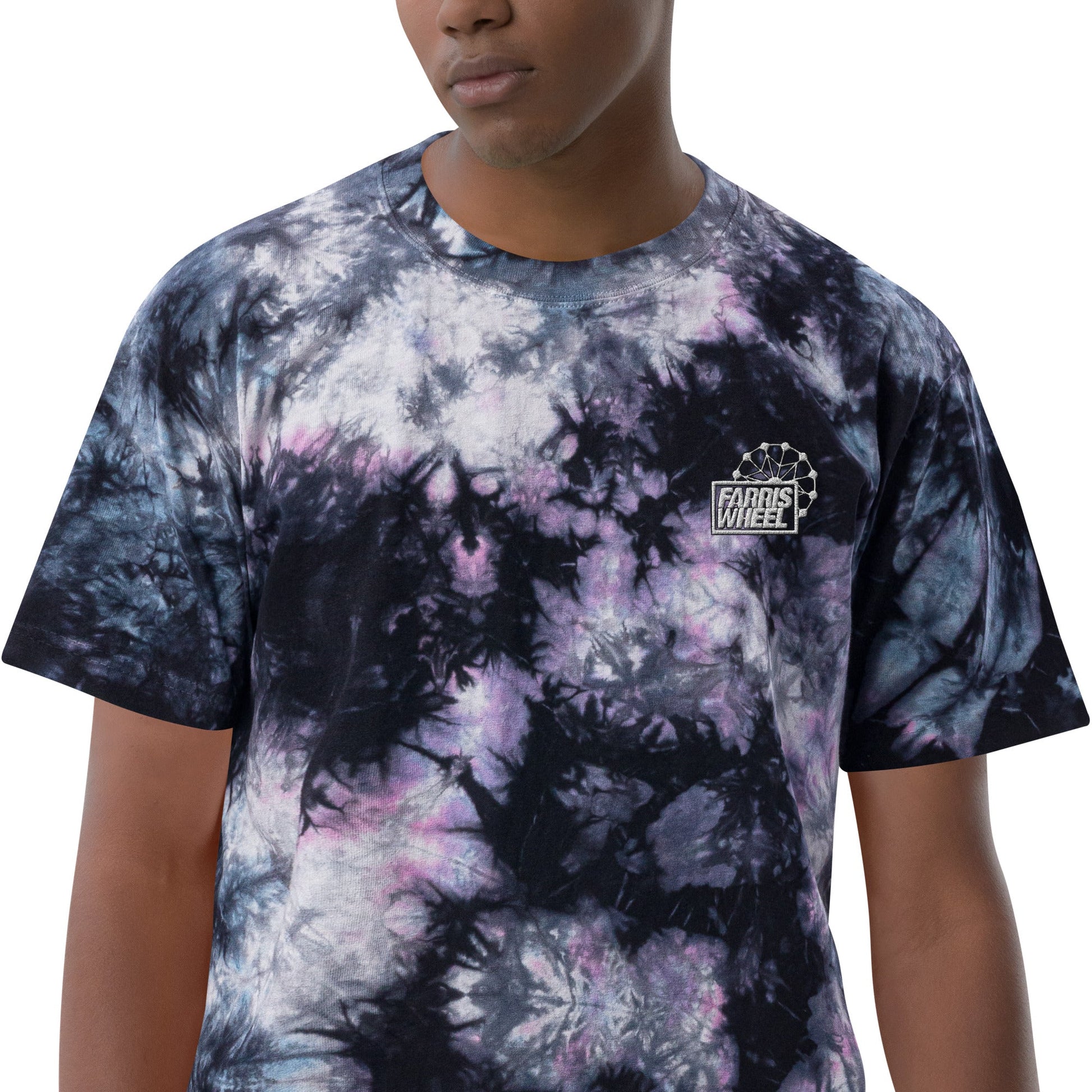 Farris Wheel Oversized Unisex Tie-dye T-shirt - BeExtra! Apparel & More