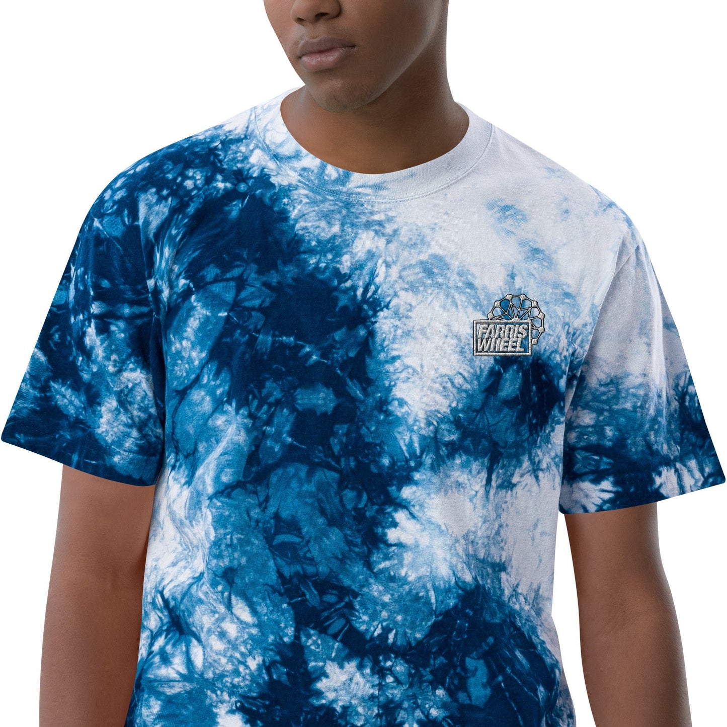 Farris Wheel Oversized Unisex Tie-dye T-shirt - BeExtra! Apparel & More