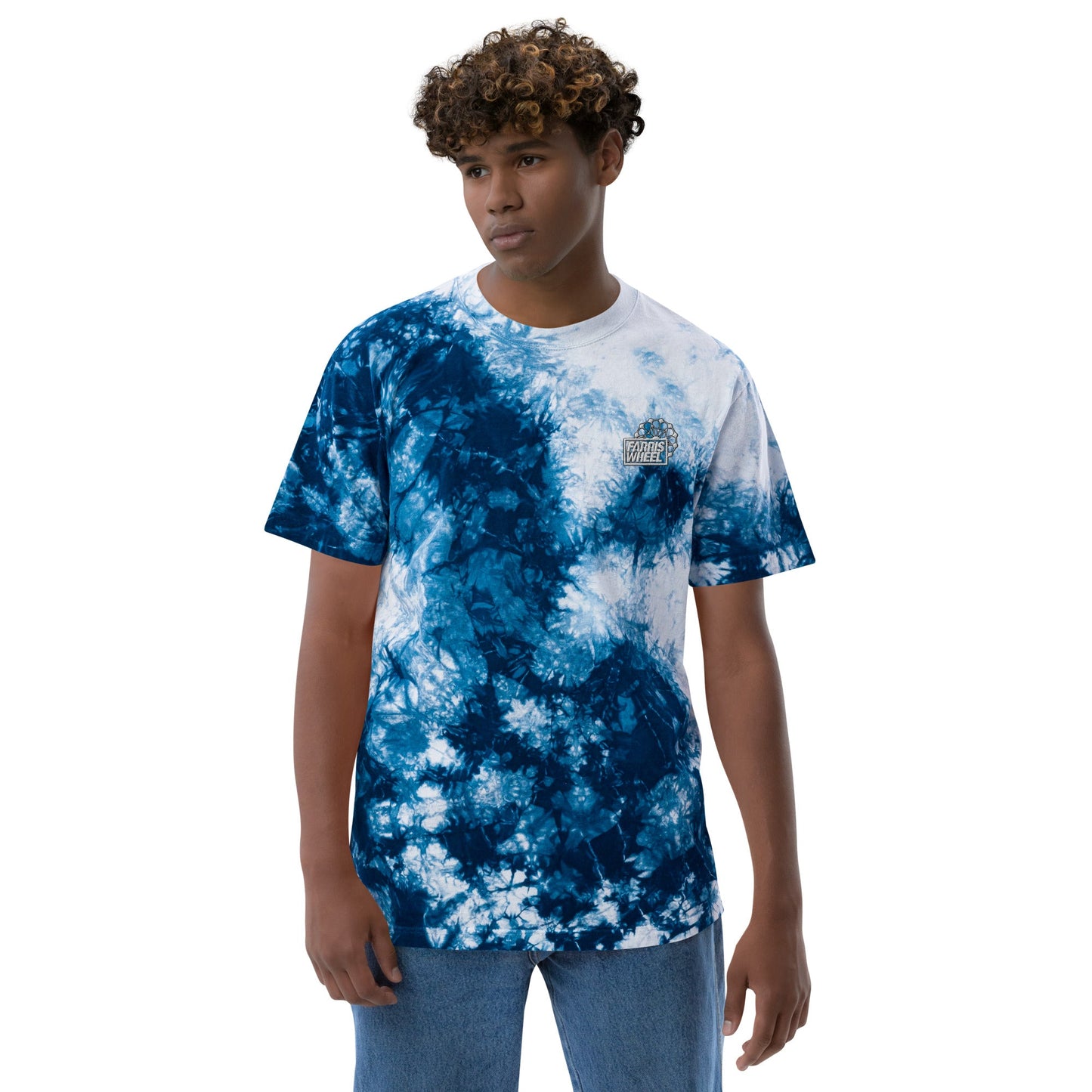 Farris Wheel Oversized Unisex Tie-dye T-shirt - BeExtra! Apparel & More