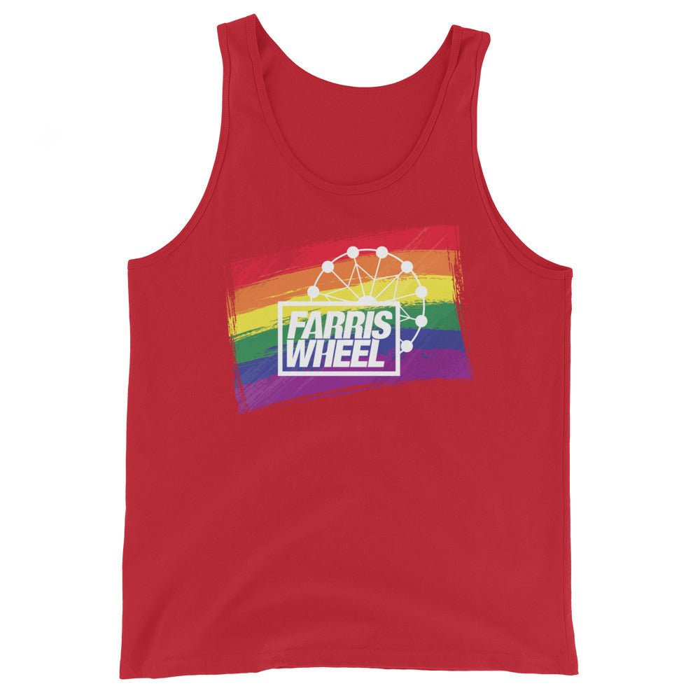 Farris Wheel Pride Unisex Soft Tank Top - BeExtra! Apparel & More