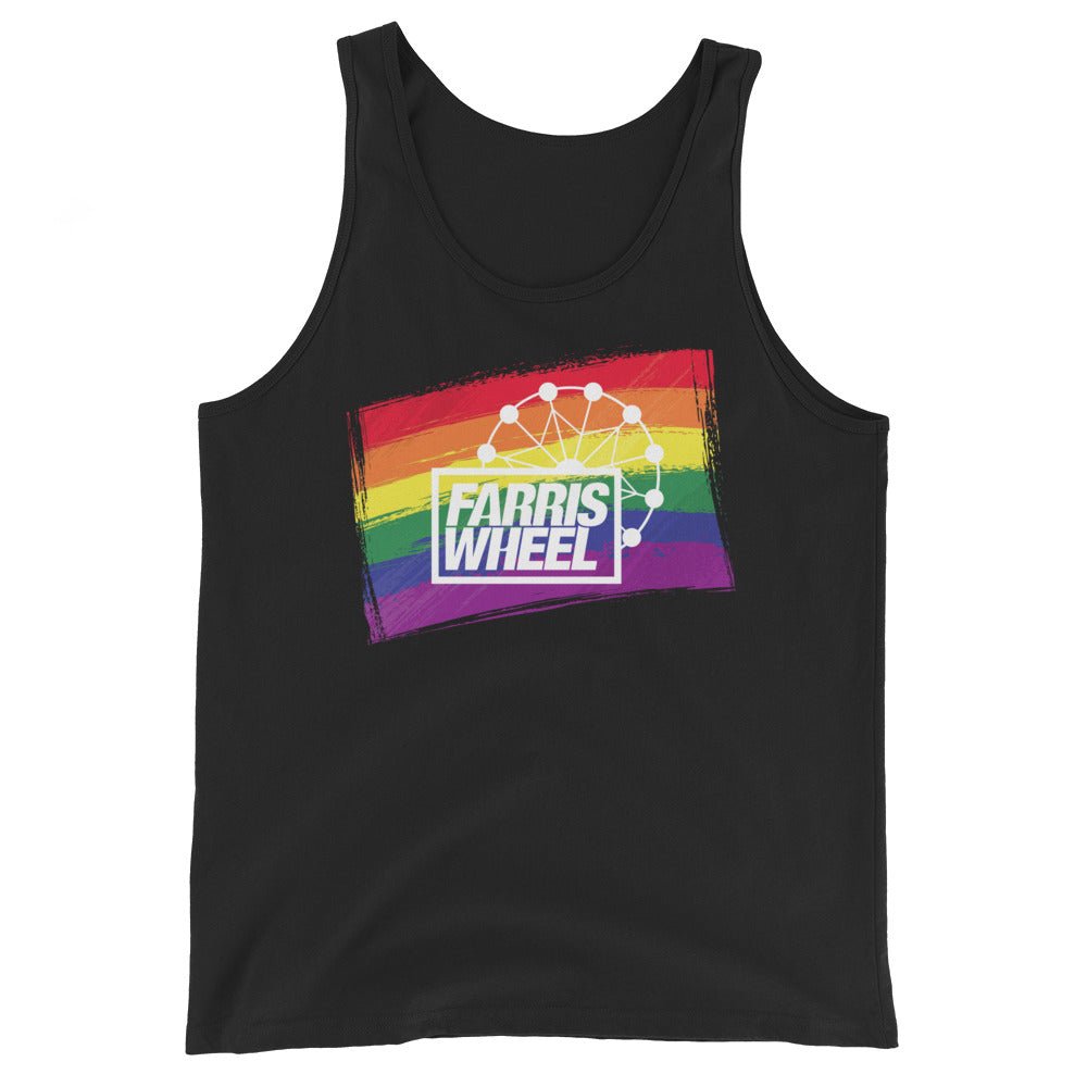 Farris Wheel Pride Unisex Soft Tank Top - BeExtra! Apparel & More