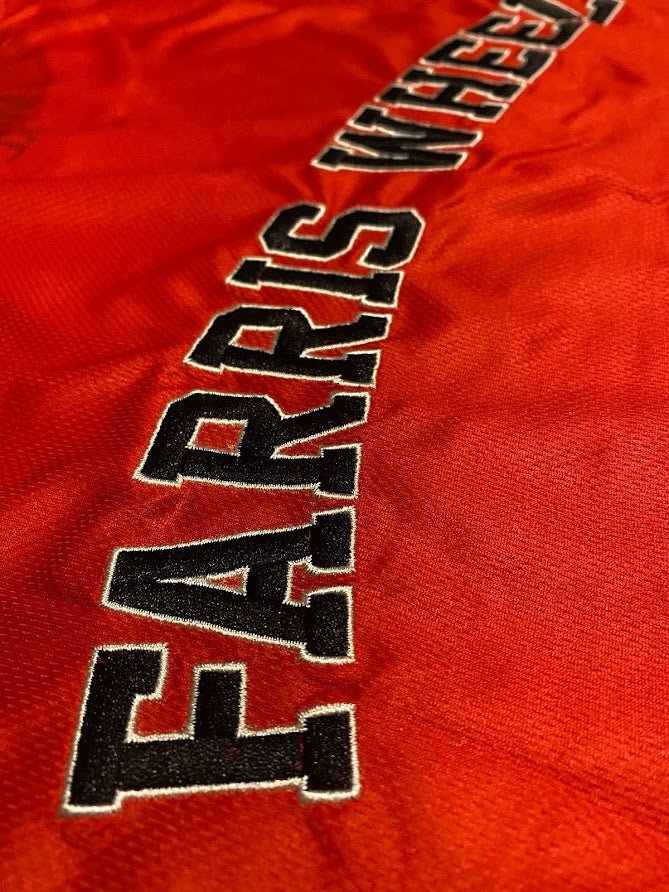 Farris Wheel Red Basketball Jersey - BeExtra! Apparel & More
