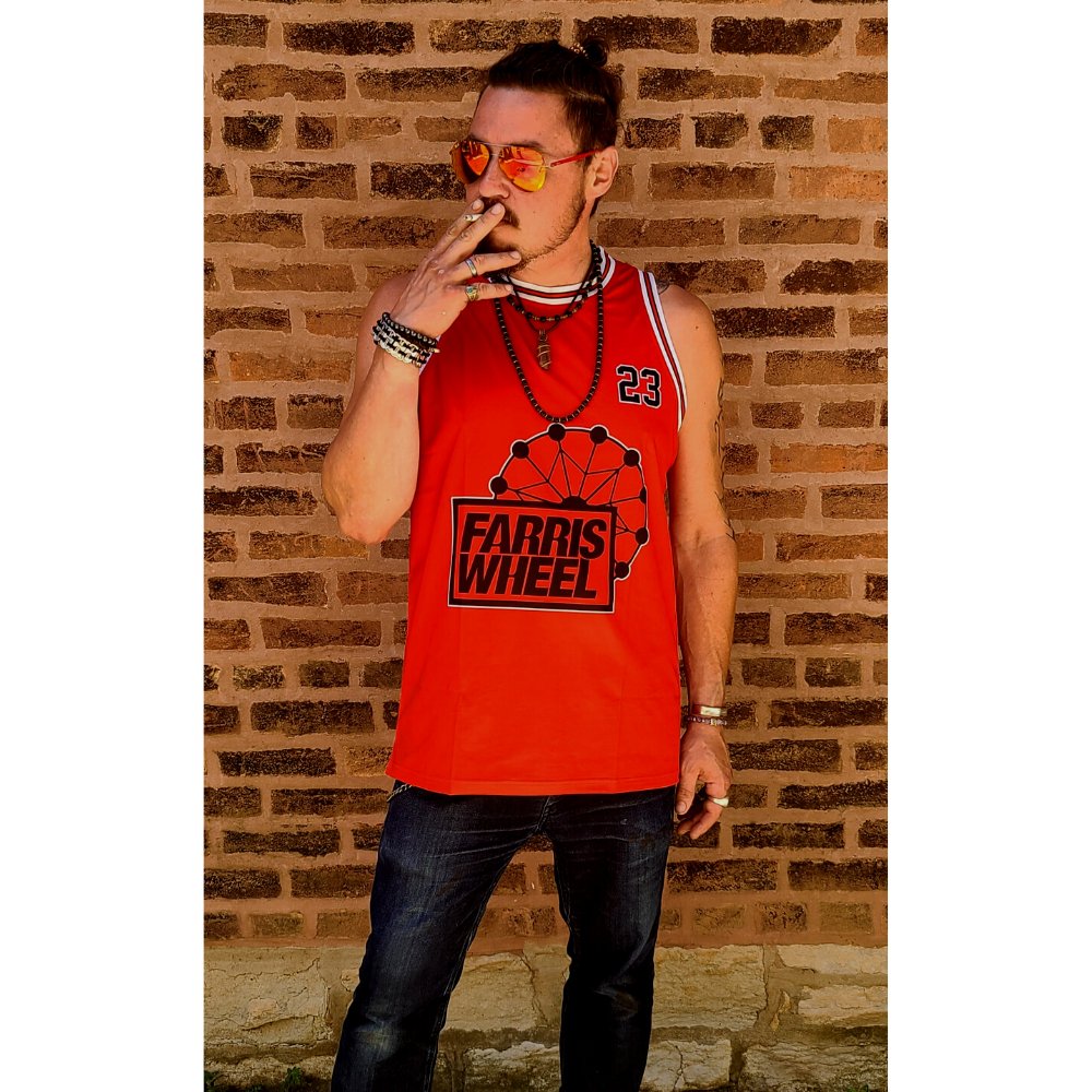 Farris Wheel Red Basketball Jersey - BeExtra! Apparel & More