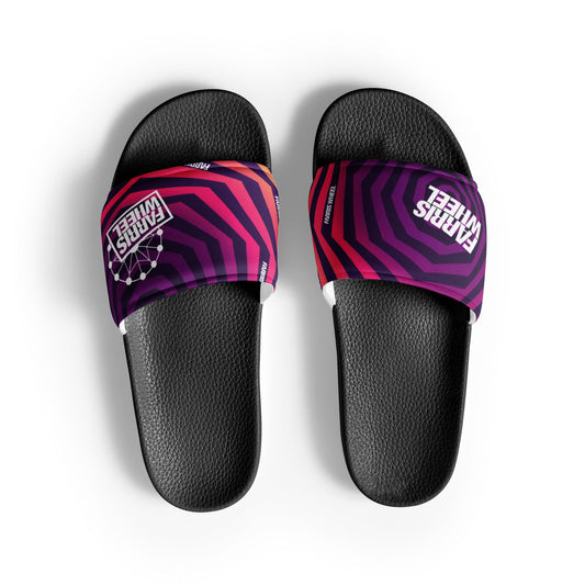 Farris Wheel Swirl Women's slides - BeExtra! Apparel & More