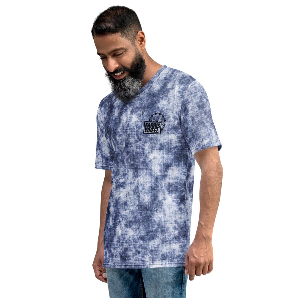 Farris Wheel Tie-Dye Print Men's T-shirt - BeExtra! Apparel & More