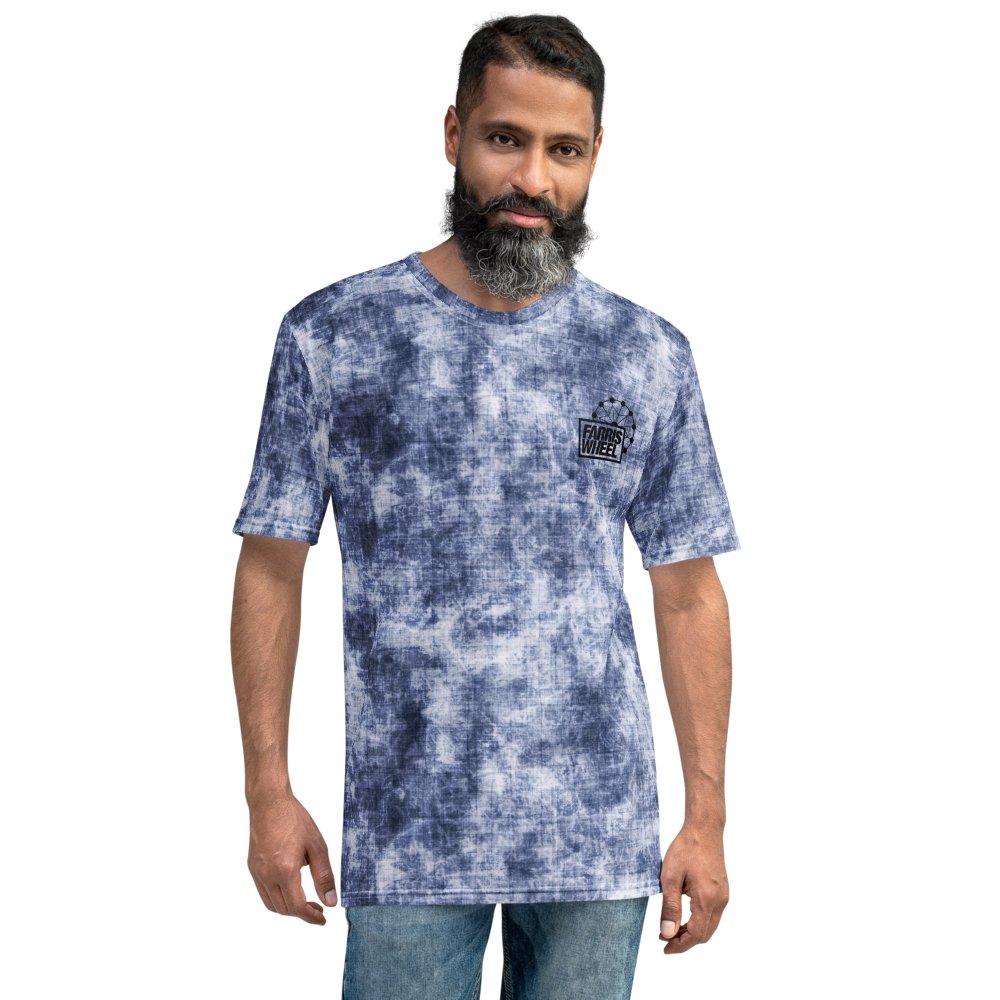 Farris Wheel Tie-Dye Print Men's T-shirt - BeExtra! Apparel & More