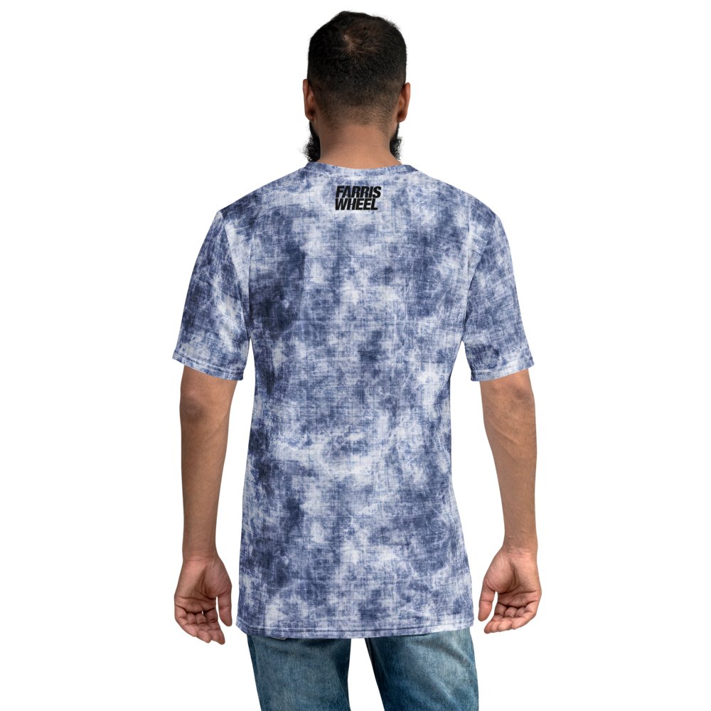 Farris Wheel Tie-Dye Print Men's T-shirt - BeExtra! Apparel & More