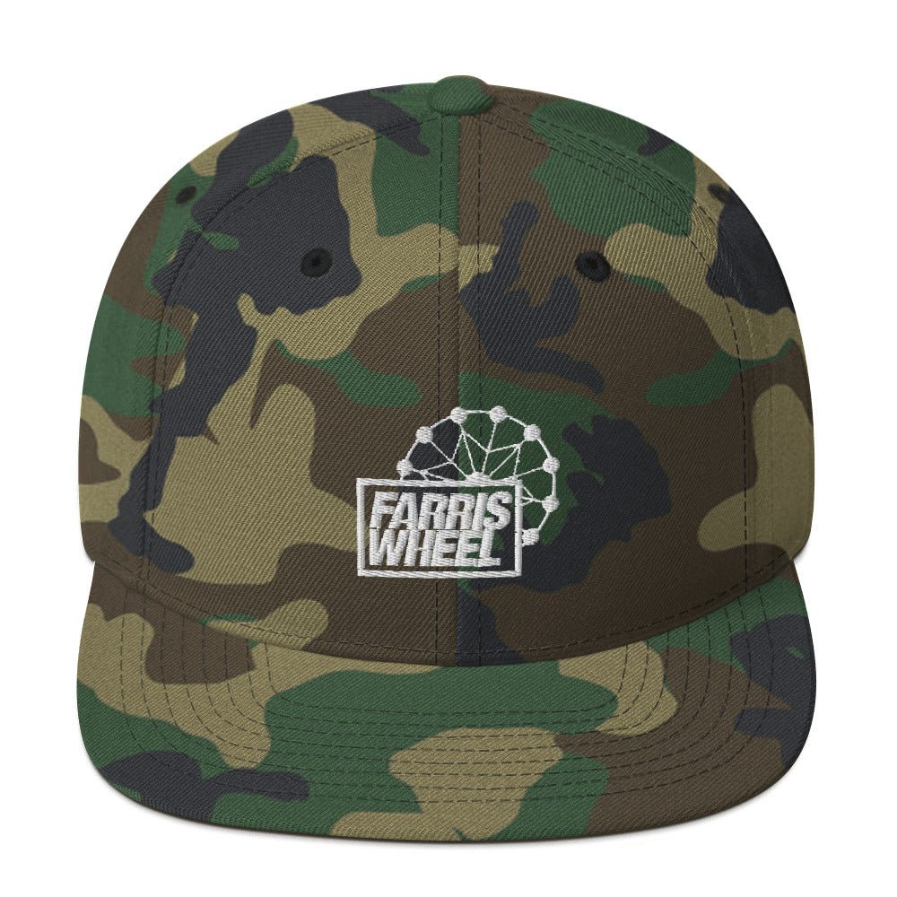 Farris Wheel Ultimate Snapback Hat - BeExtra! Apparel & More