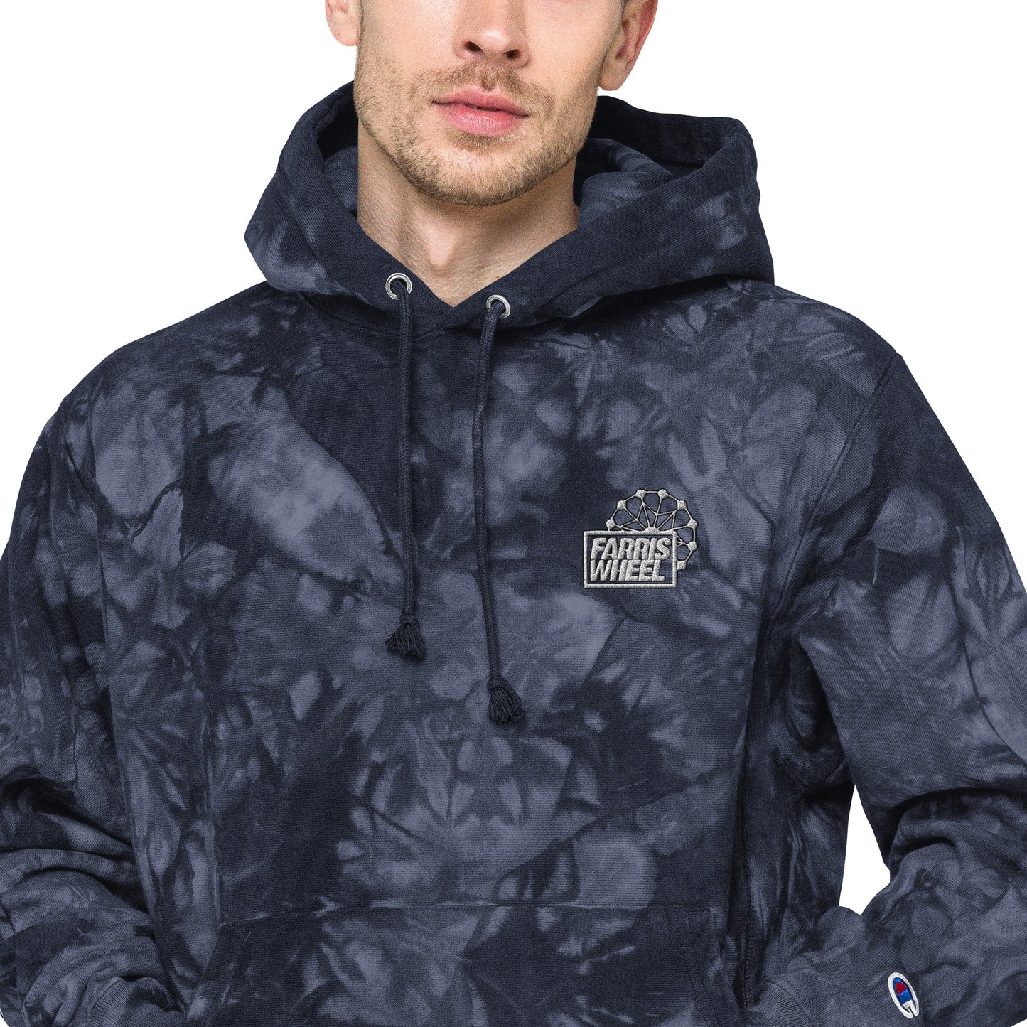 Farris Wheel Unisex Champion Tie-dye Hoodie - BeExtra! Apparel & More