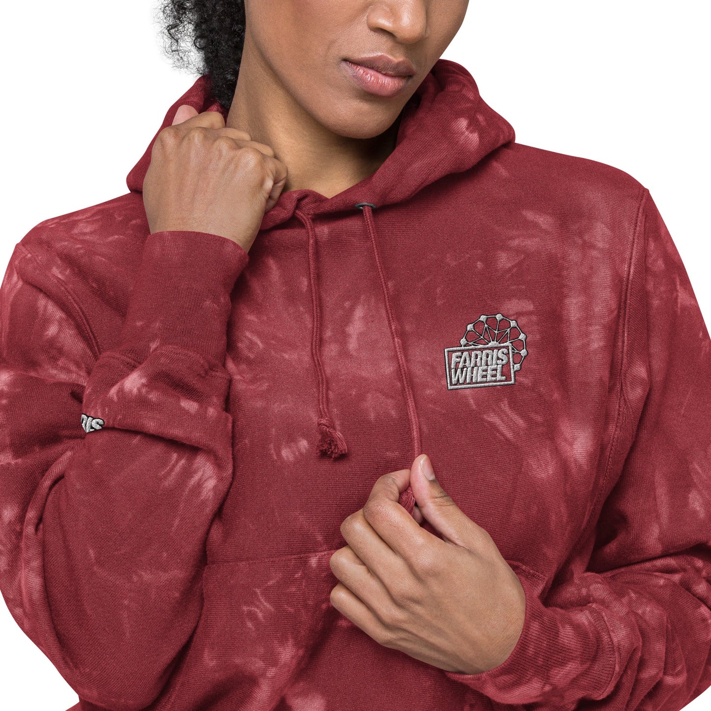 Farris Wheel Unisex Champion Tie-dye Hoodie - BeExtra! Apparel & More