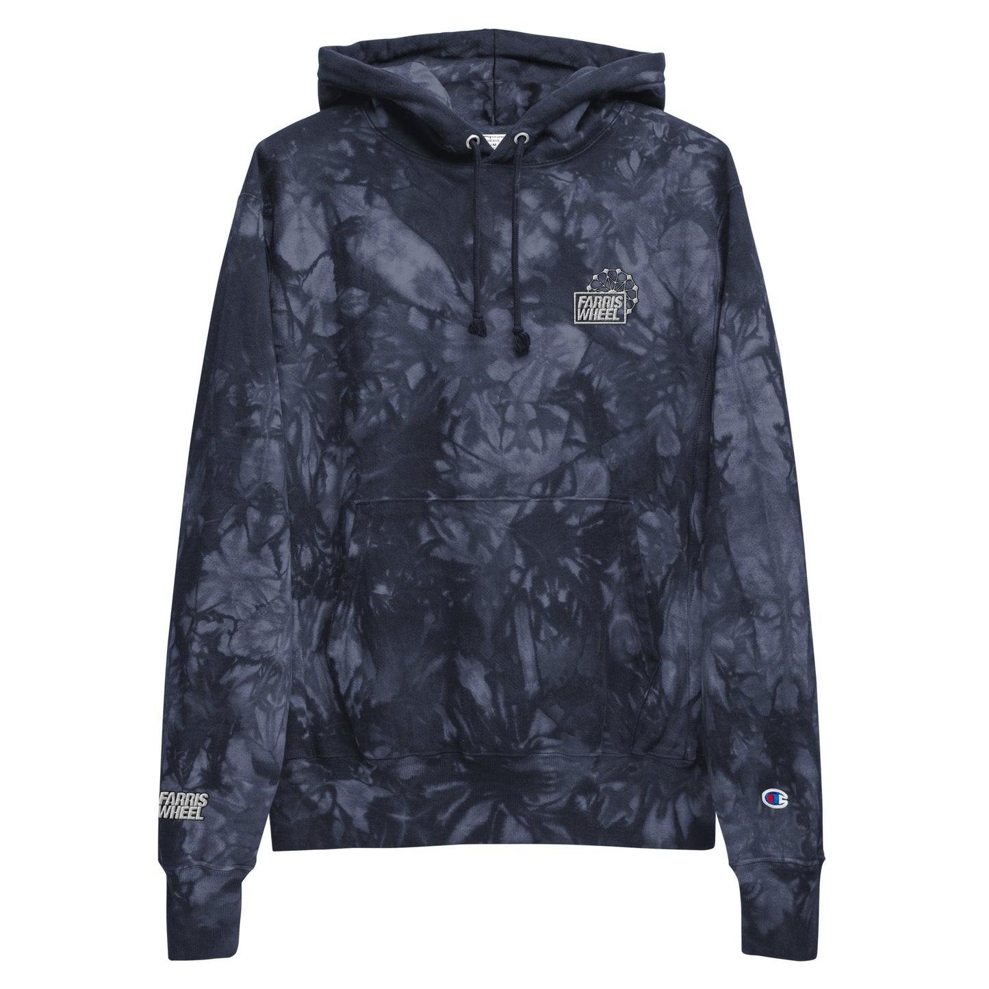 Farris Wheel Unisex Champion Tie-dye Hoodie - BeExtra! Apparel & More