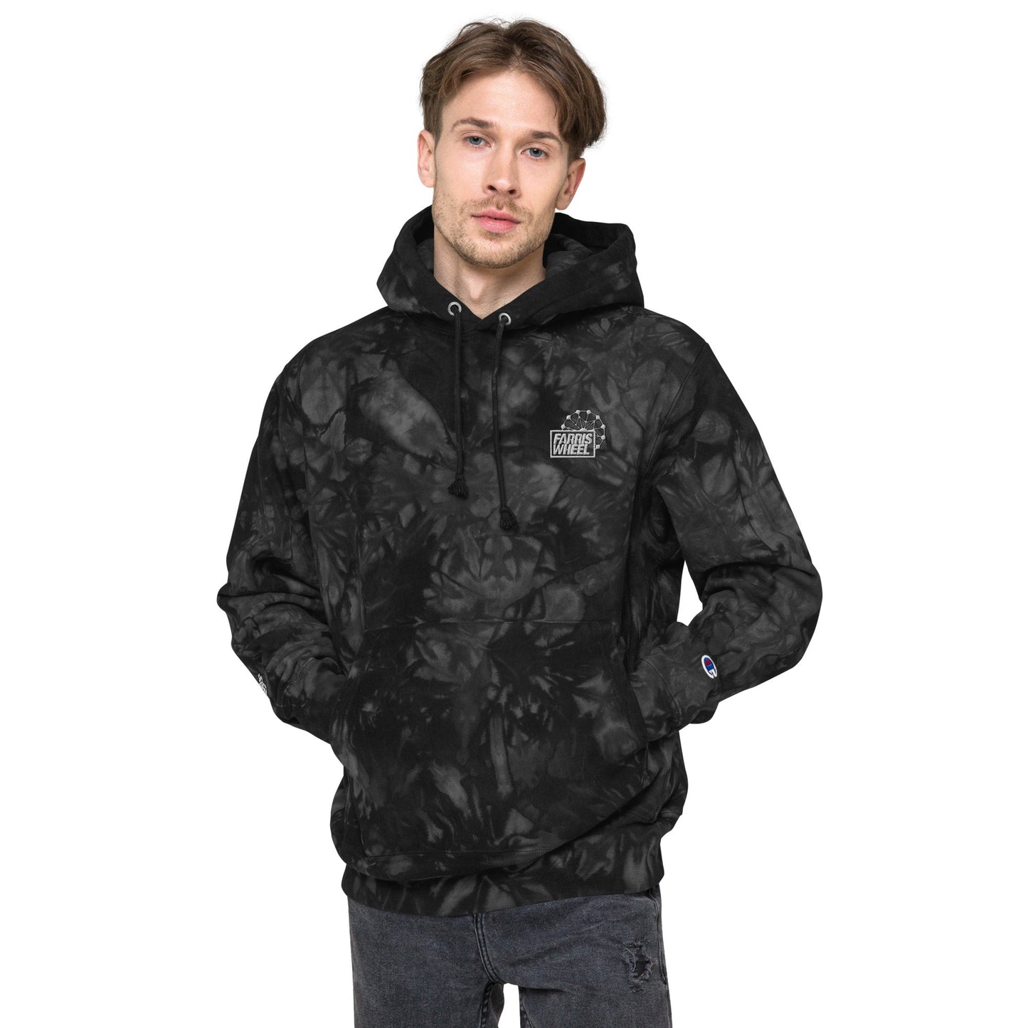 Farris Wheel Unisex Champion Tie-dye Hoodie - BeExtra! Apparel & More