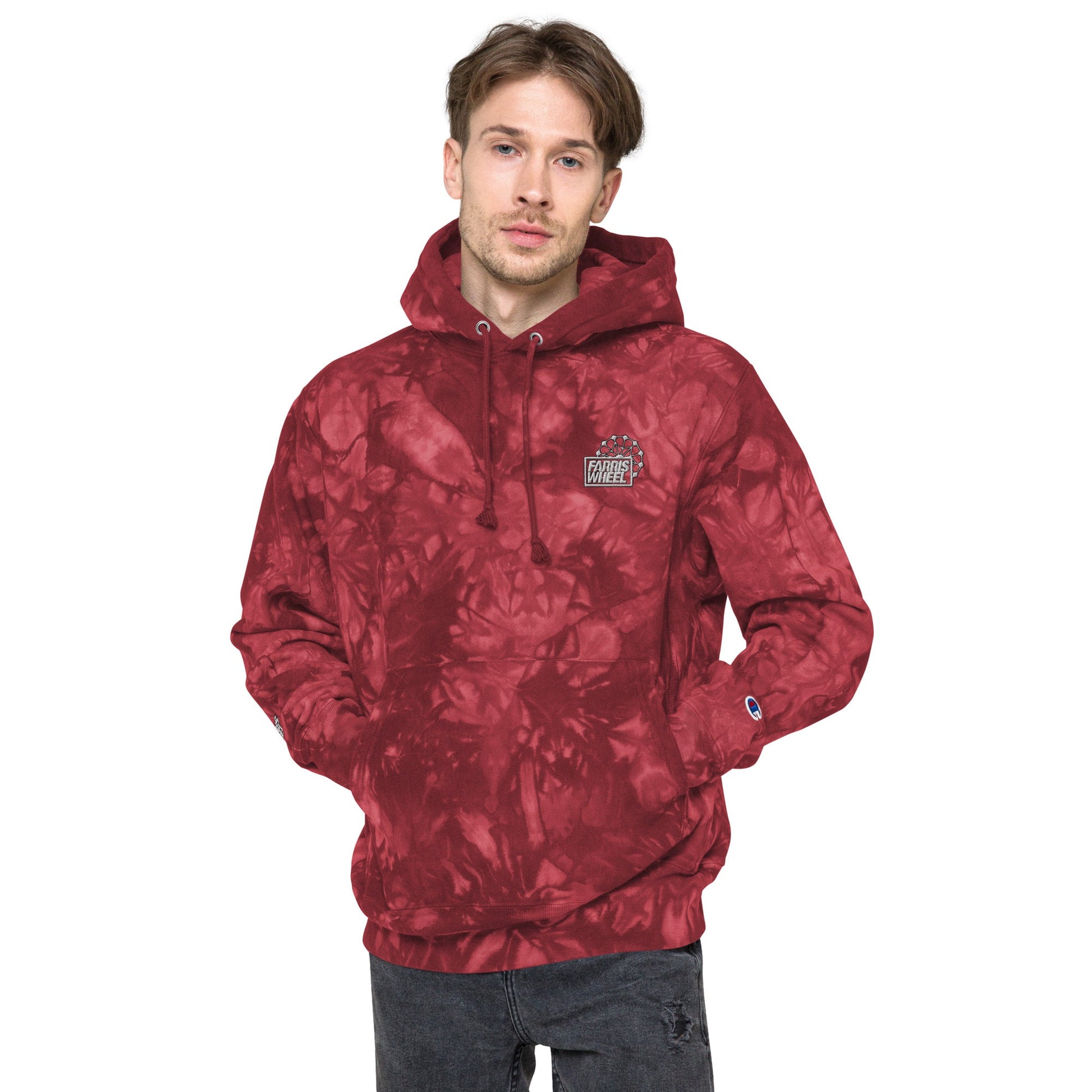 Farris Wheel Unisex Champion Tie-dye Hoodie - BeExtra! Apparel & More