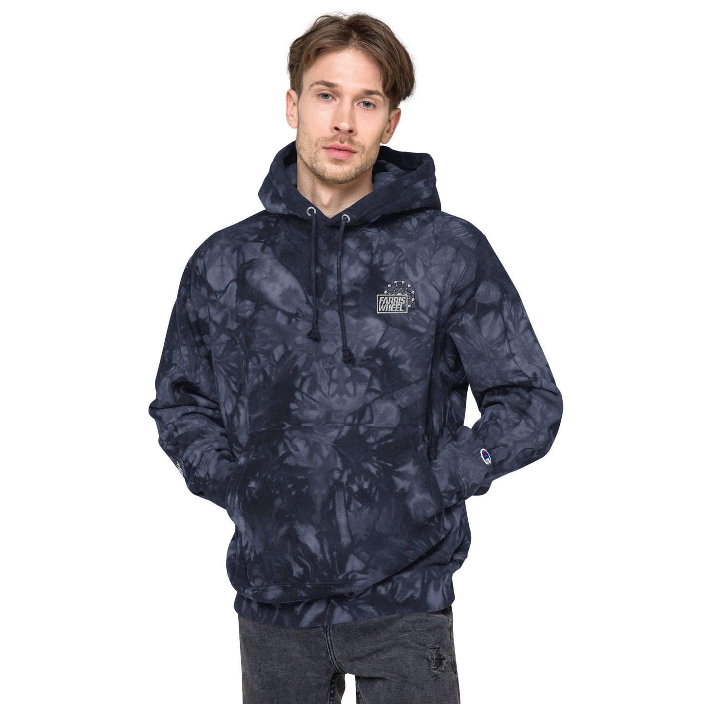 Farris Wheel Unisex Champion Tie-dye Hoodie - BeExtra! Apparel & More