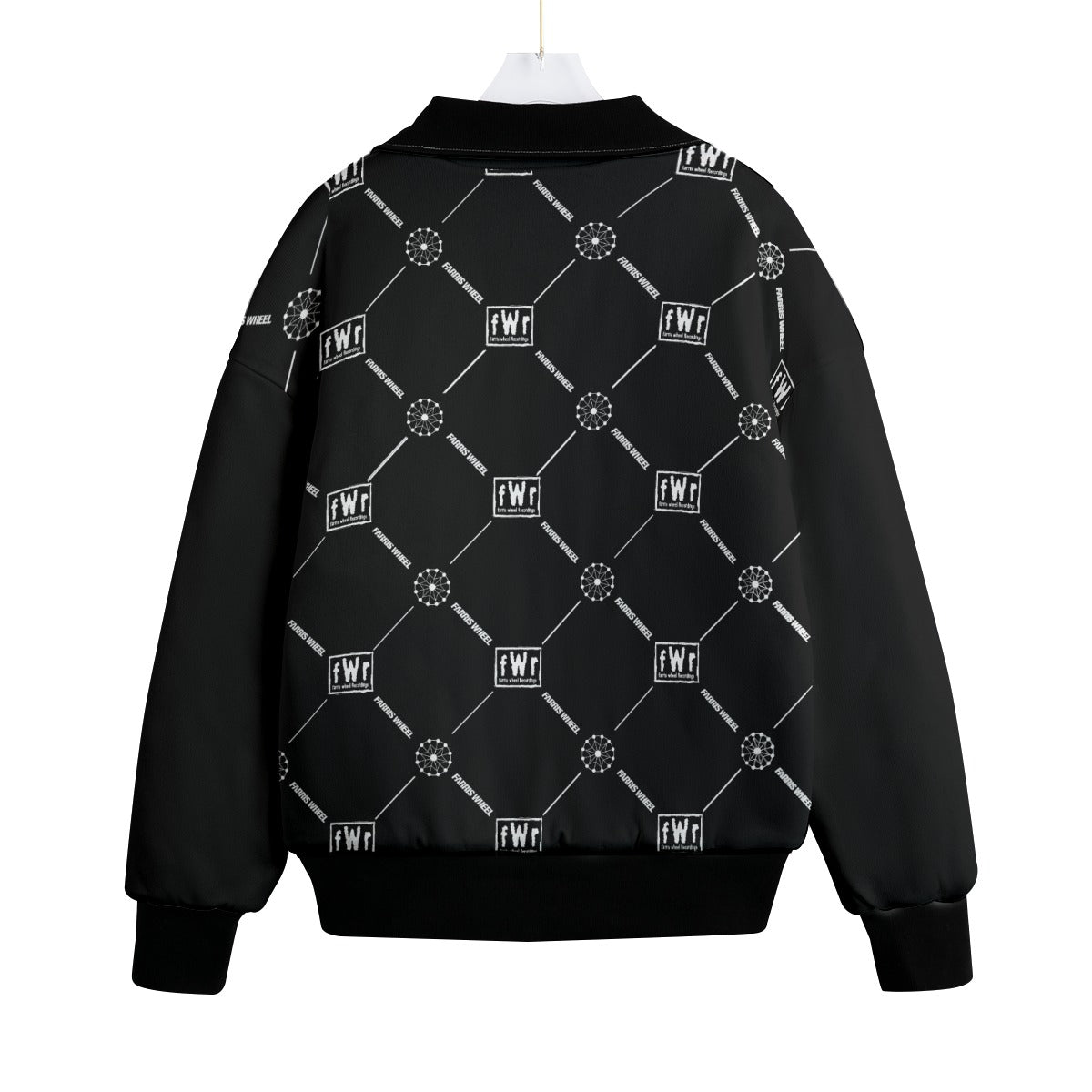 Farris Wheel Unisex Knitted Fleece Lapel Jacket - BeExtra! Apparel & More
