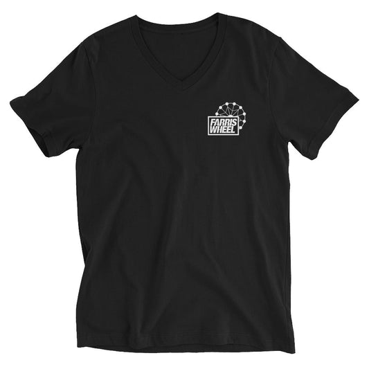 Farris Wheel Unisex Short Sleeve V-Neck T-Shirt - BeExtra! Apparel & More