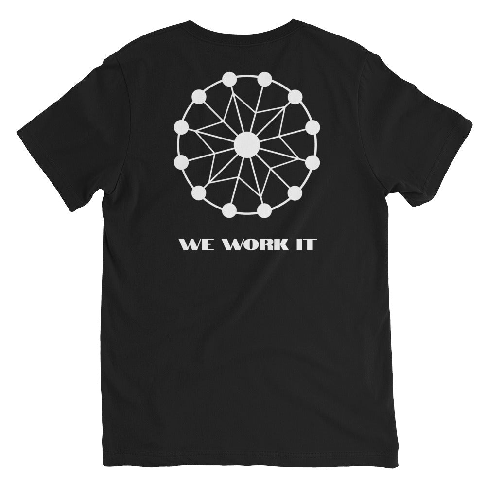 Farris Wheel Unisex Short Sleeve V-Neck T-Shirt - BeExtra! Apparel & More