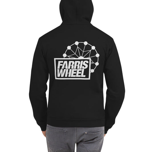 Farris Wheel Unisex Zip-up Hoodie - BeExtra! Apparel & More