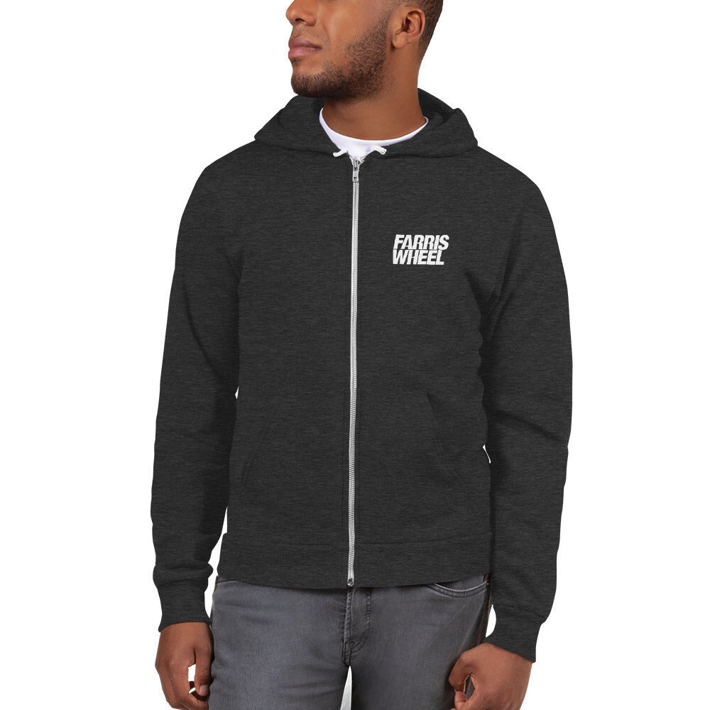 Farris Wheel Unisex Zip-up Hoodie - BeExtra! Apparel & More