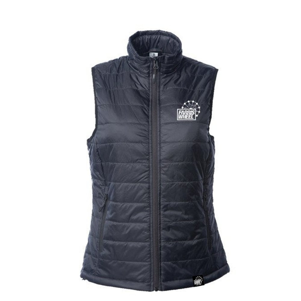 Farris Wheel Women's Puffer Vest - BeExtra! Apparel & More