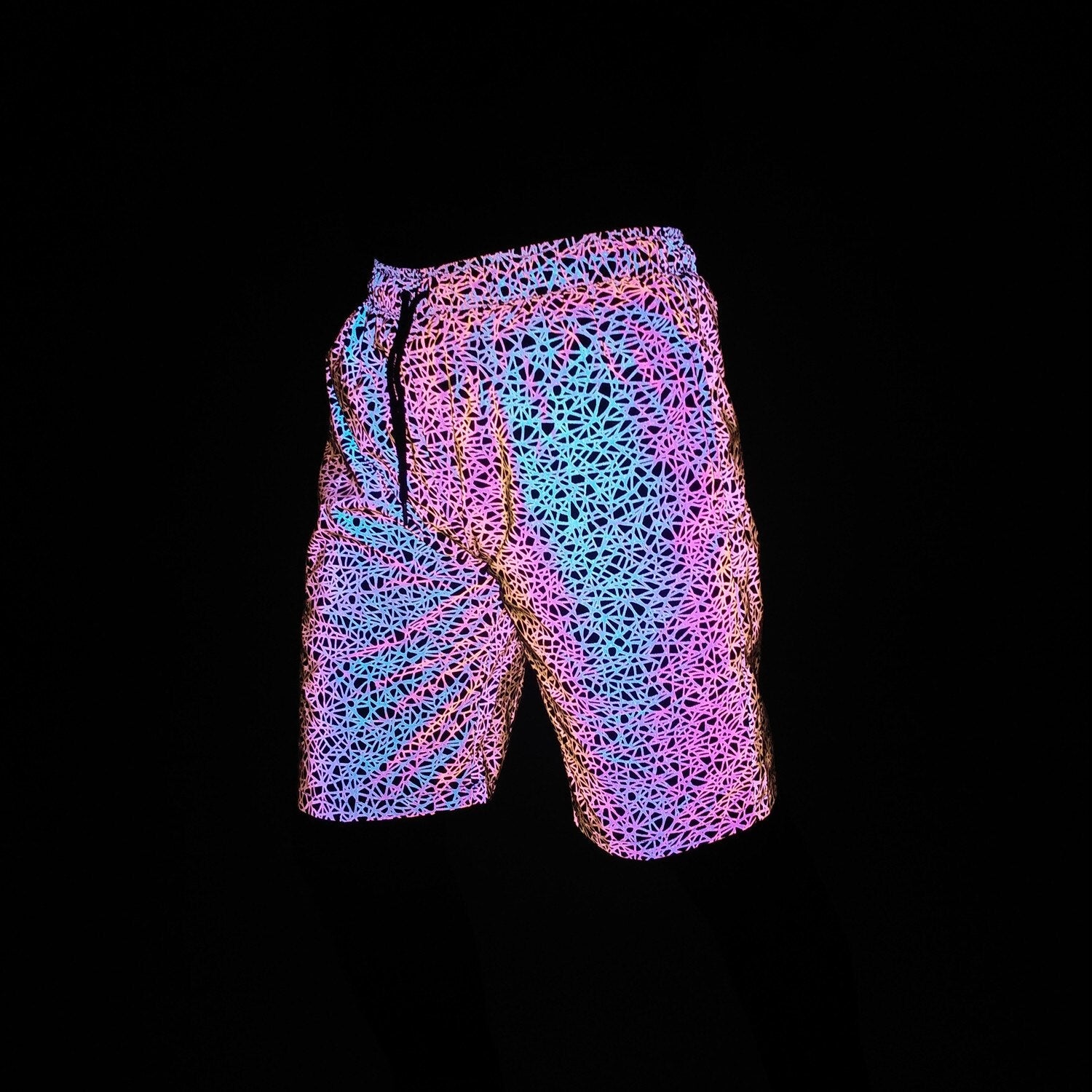 Festival Reflective Men's Shorts - BeExtra! Apparel & More