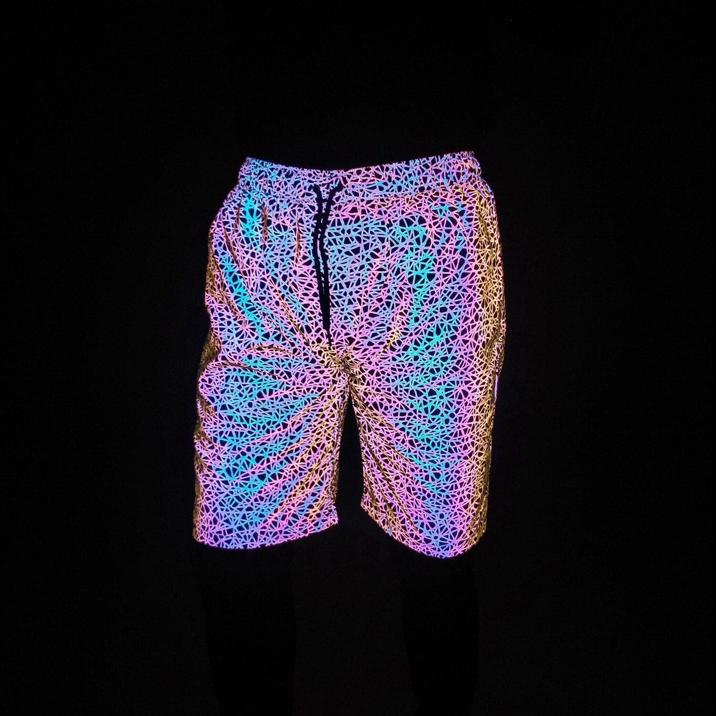 Festival Reflective Men's Shorts - BeExtra! Apparel & More