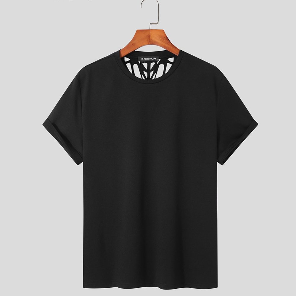 Festival Style Men's T-Shirt with Open Back - BeExtra! Apparel & More