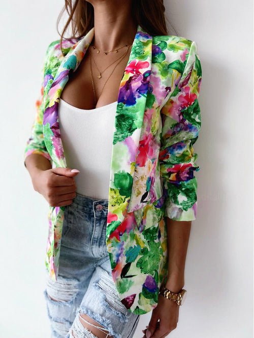 Floral Affair Women's Blazer - BeExtra! Apparel & More