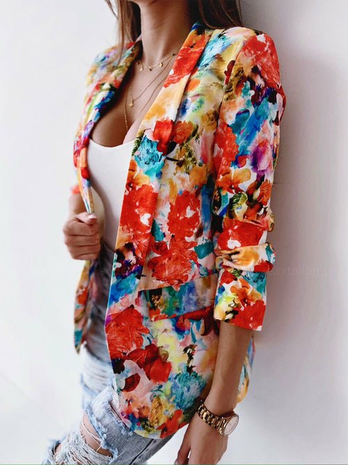 Floral Affair Women's Blazer - BeExtra! Apparel & More
