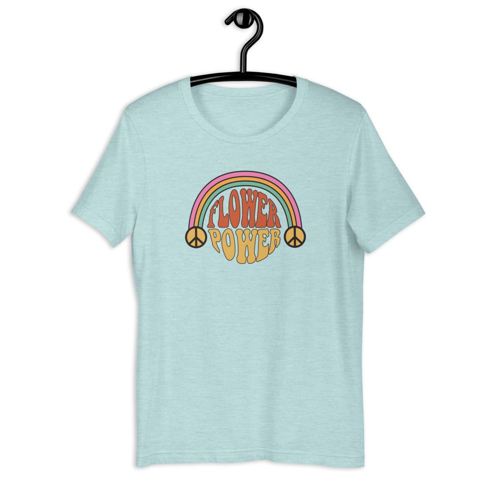 Flower Power Short-Sleeve Unisex T-Shirt - BeExtra! Apparel & More
