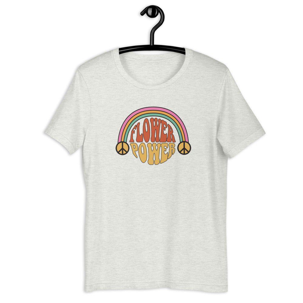 Flower Power Short-Sleeve Unisex T-Shirt - BeExtra! Apparel & More