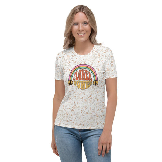 Flower Power Women's T-shirt - BeExtra! Apparel & More