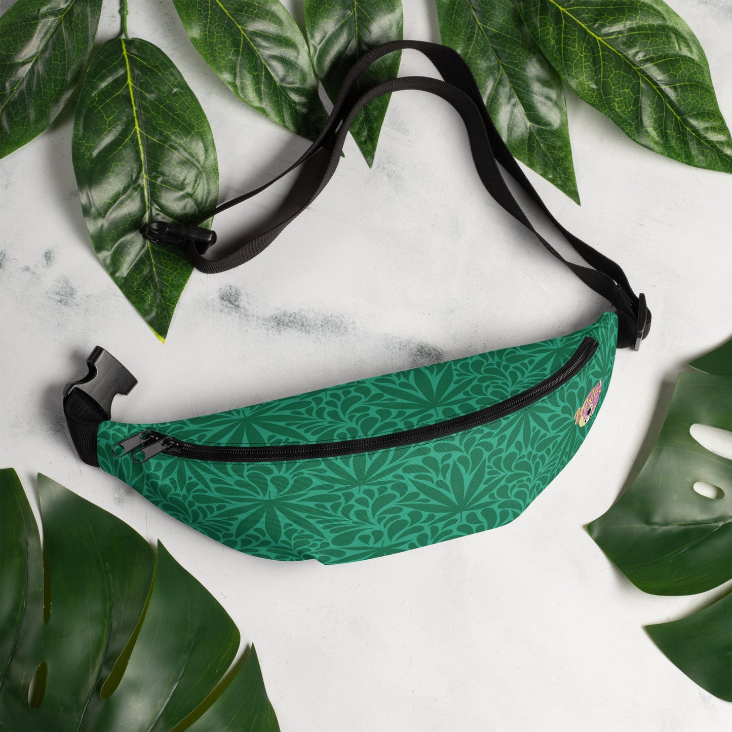 Green 420 Fanny Pack - BeExtra! Apparel & More