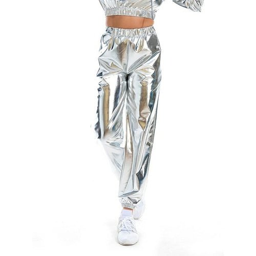 Holographic Women's Festival Rave Pants - BeExtra! Apparel & More
