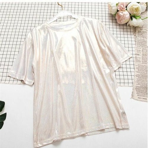 Men's Festival Shiny Short Sleeve Shirt - BeExtra! Apparel & More