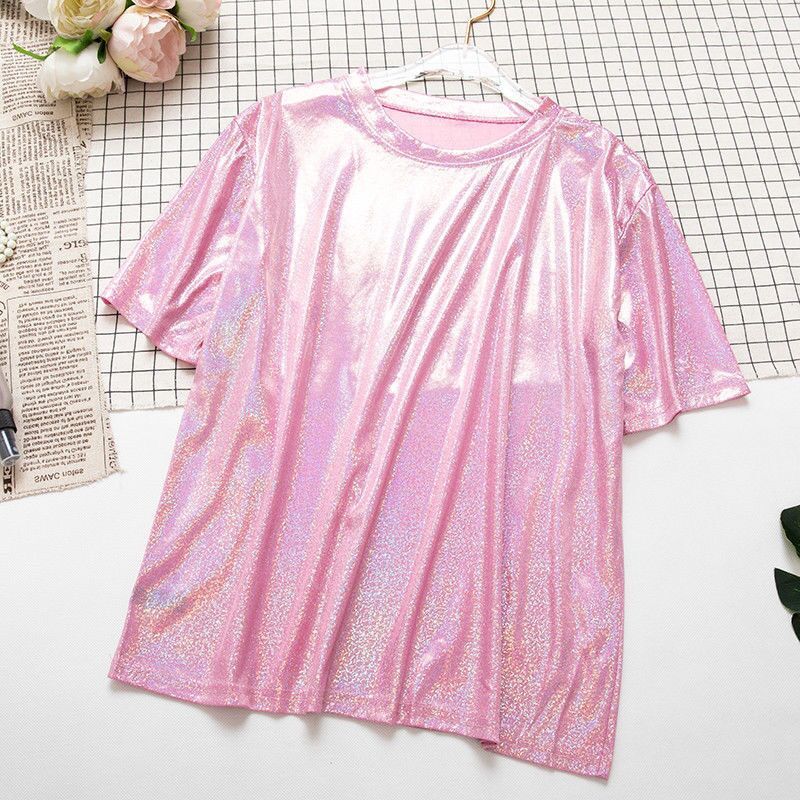 Men's Festival Shiny Short Sleeve Shirt - BeExtra! Apparel & More