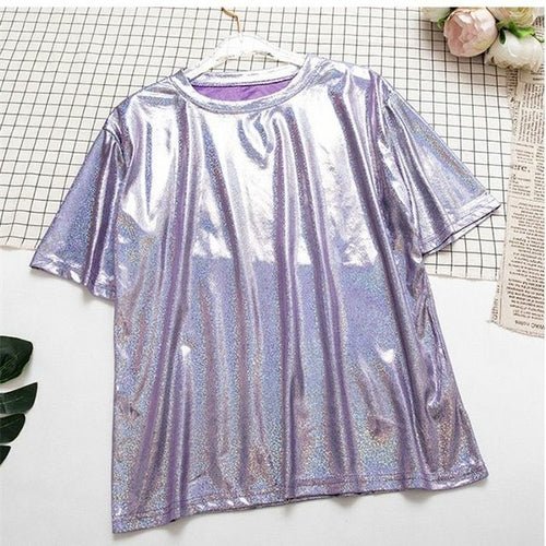 Men's Festival Shiny Short Sleeve Shirt - BeExtra! Apparel & More