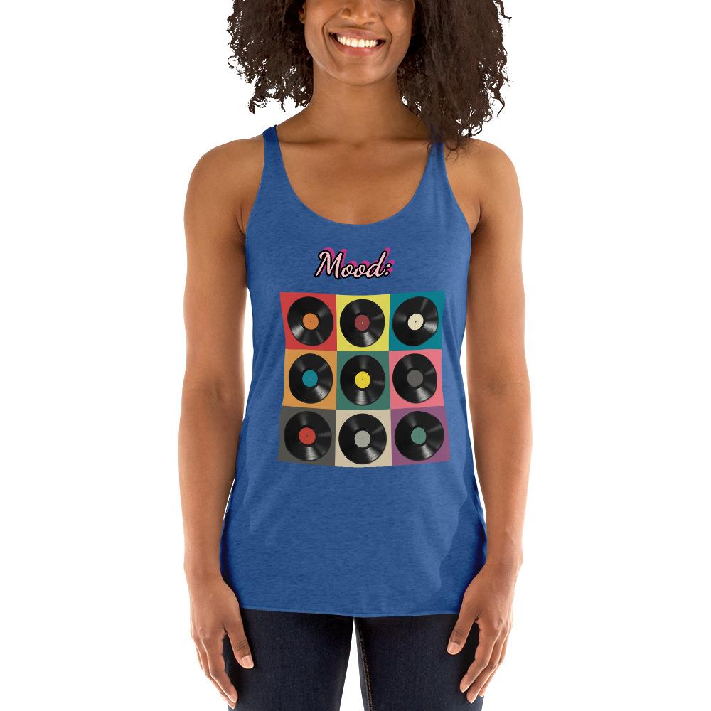 Mood Vinyls Ladies Racerback Tank Top - BeExtra! Apparel & More