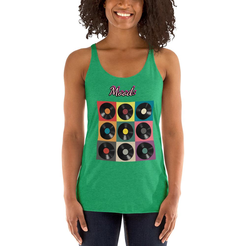 Mood Vinyls Ladies Racerback Tank Top - BeExtra! Apparel & More