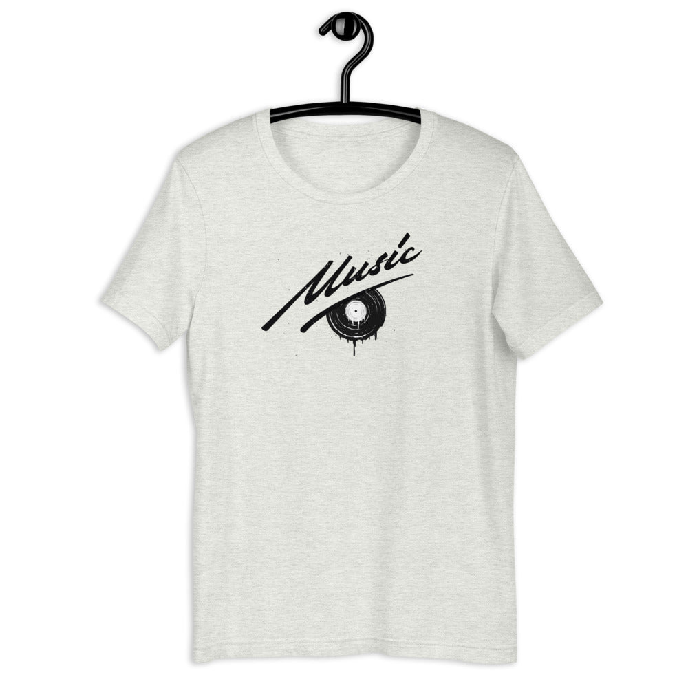 Music - Short-Sleeve Unisex T-Shirt - BeExtra! Apparel & More