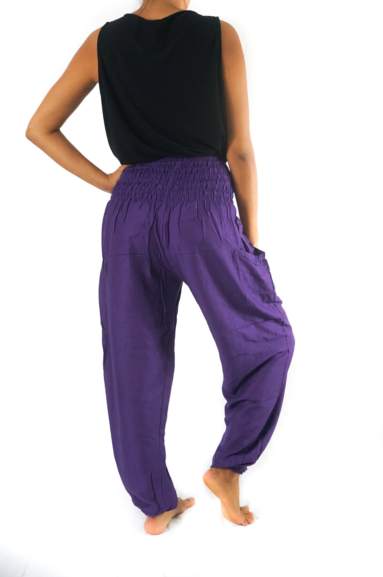 Purple Dream Boho Harem Pants - BeExtra! Apparel & More