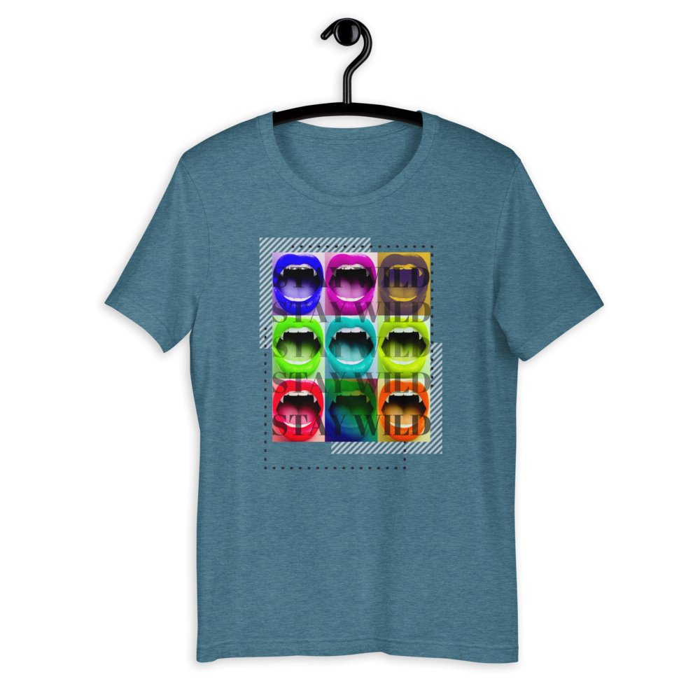 Stay Wild Short-Sleeve Unisex T-Shirt - BeExtra! Apparel & More