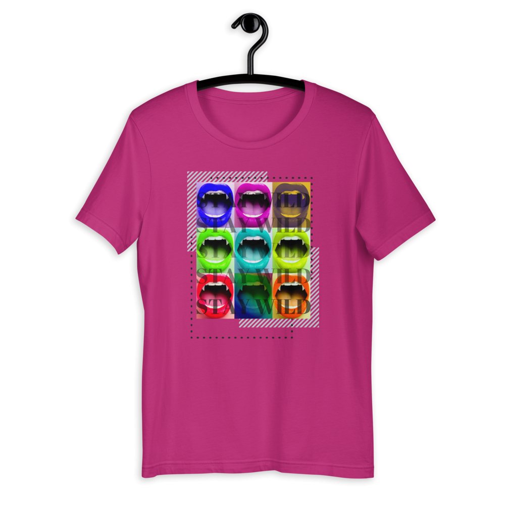 Stay Wild Short-Sleeve Unisex T-Shirt - BeExtra! Apparel & More