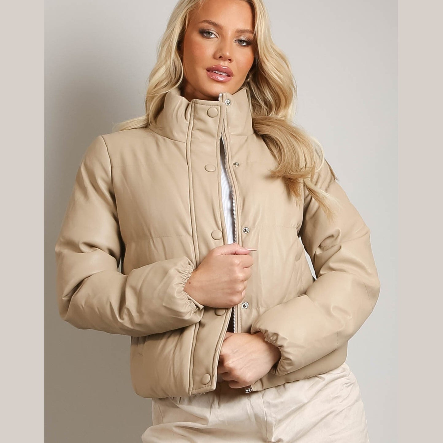 Women's Boxy Puffer Jacket - BeExtra! Apparel & More