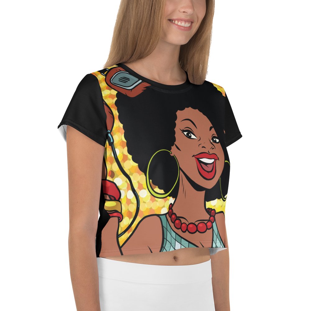 Women's Disco Crop Top - BeExtra! Apparel & More