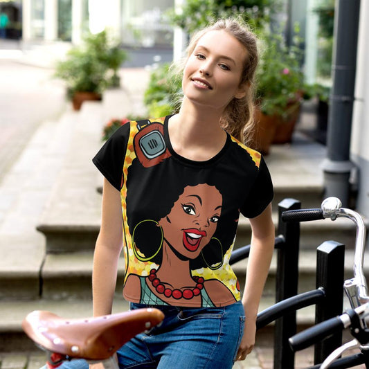 Women's Disco Crop Top - BeExtra! Apparel & More