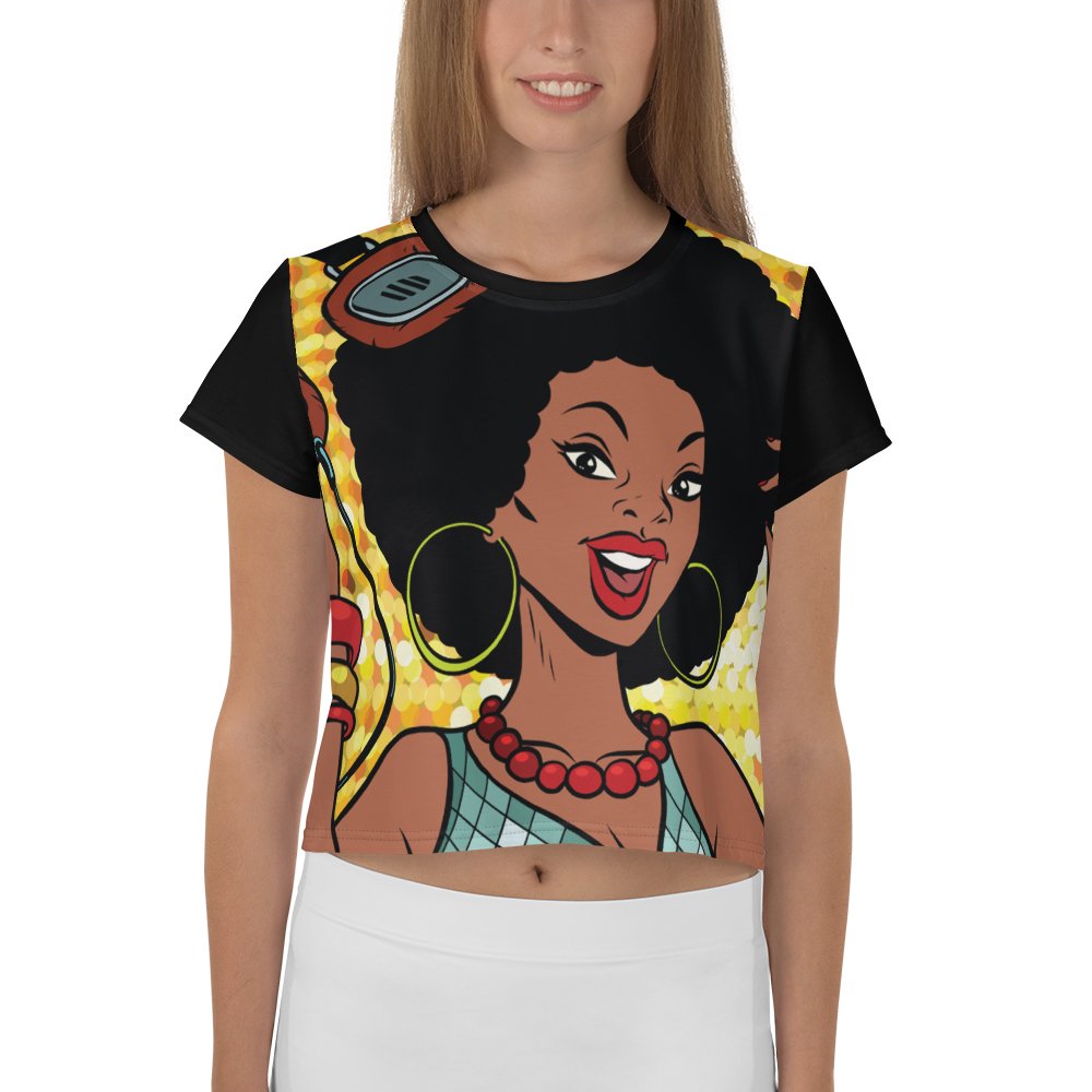 Women's Disco Crop Top - BeExtra! Apparel & More