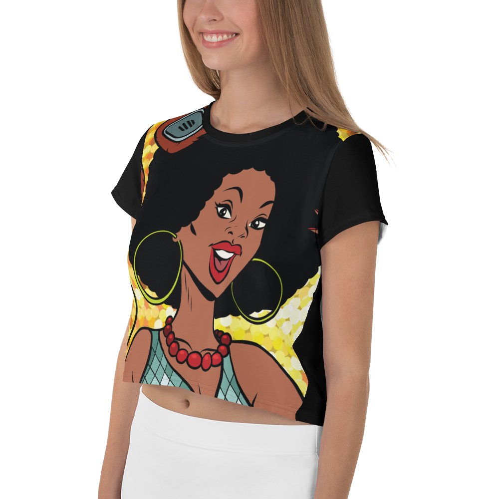 Women's Disco Crop Top - BeExtra! Apparel & More