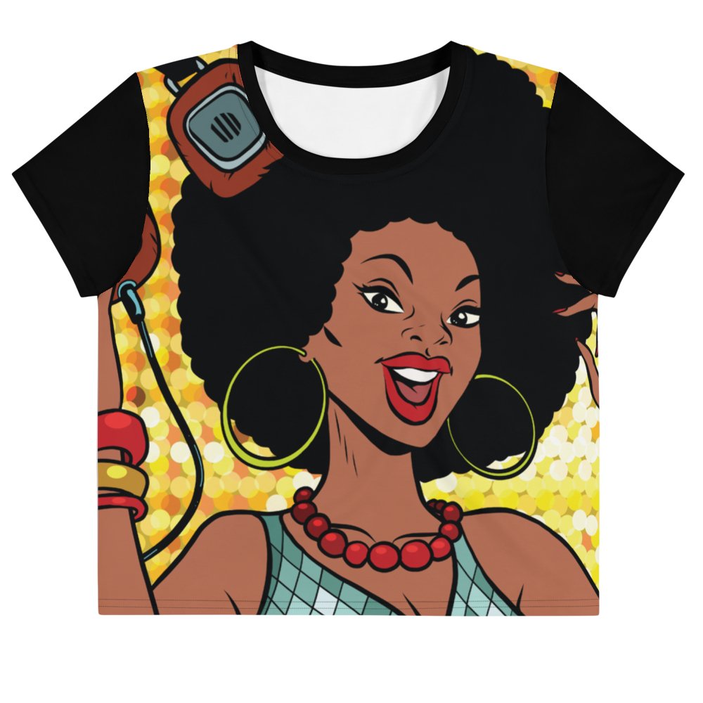 Women's Disco Crop Top - BeExtra! Apparel & More