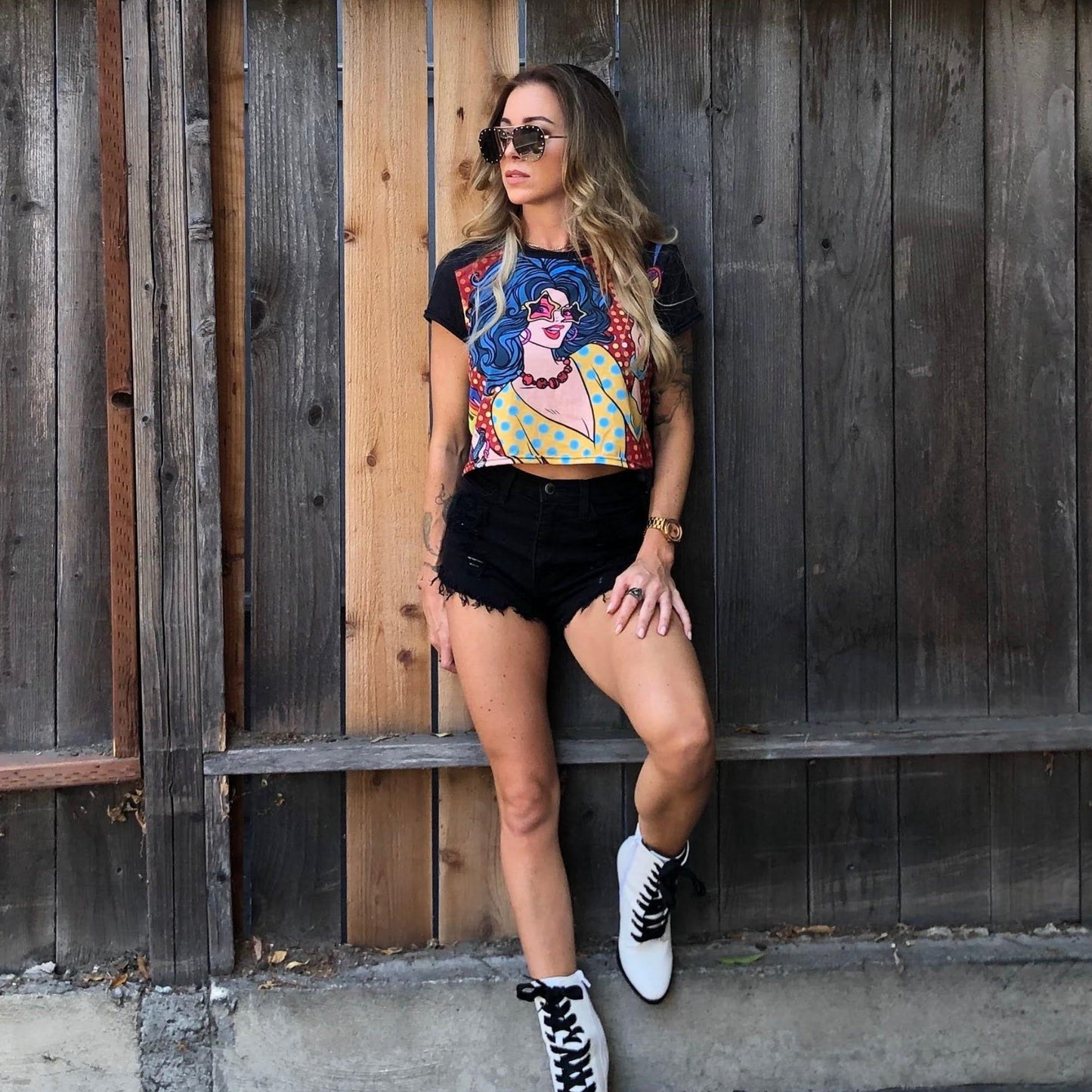 Women's Disco Diva Crop Top - BeExtra! Apparel & More